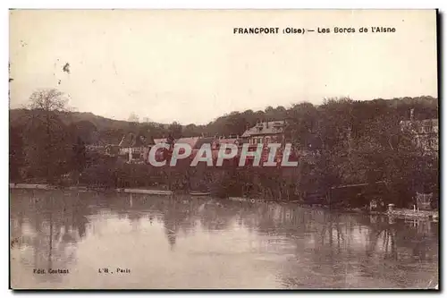 Francport - Les Bords de l&#39Aisne - Ansichtskarte AK