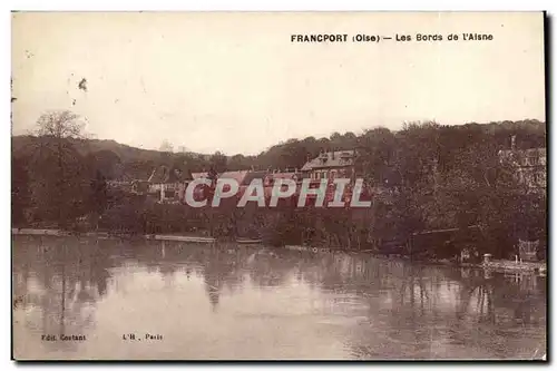 Francport - Les Bords de l&#39Aisne - Cartes postales