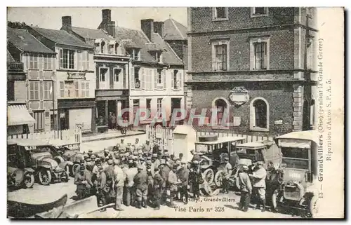 Grandvilliers - Reparation d&#39Autos S P A S Cartes postales