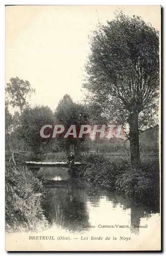 Breteuil Cartes postales Les bords de la Noye