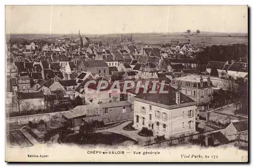 Crepy en Valois Cartes postales Vue generale