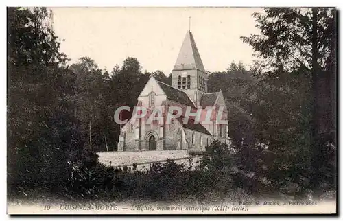 Cartes postales Cuise la motte L&#39eglise monument historique