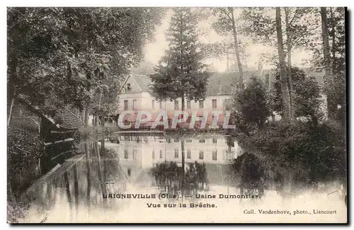 Cartes postales Laigneville Usine Dumontier Vue sur la Breche