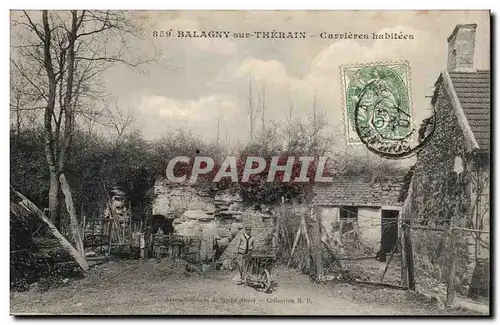 Cartes postales Balagny sur Therain Carrieres habitees