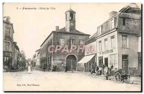 Formerie Cartes postales Hotel de ville (Daverton)