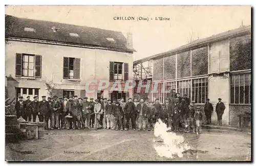 Crillon Cartes postales L'usine