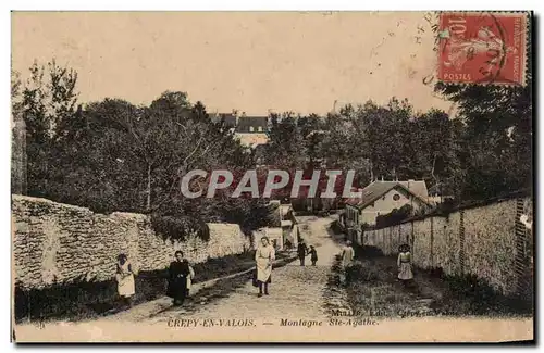 Cartes postales Crepy en VAlois Montagne Sainte Agathe