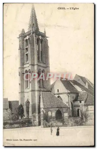Creil Cartes postales L'eglise