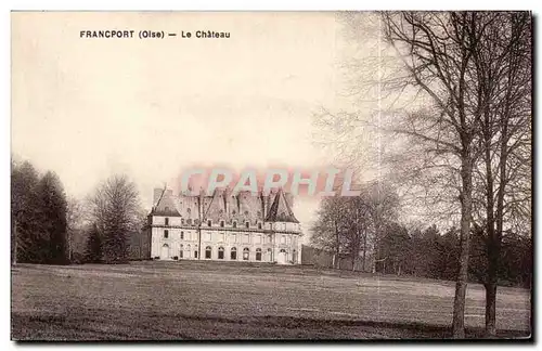 Francport Ansichtskarte AK Le chateau