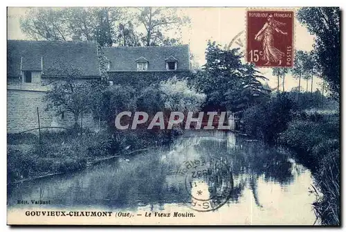 Gouvieux Chaumont Ansichtskarte AK Le vieux moulin (mill)