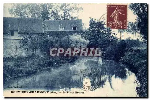 Gouvieux Chaumont Cartes postales Le vieux moulin (mill)