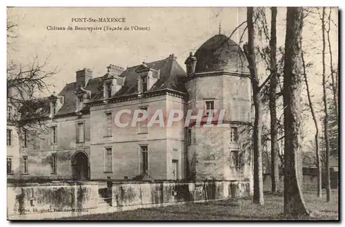 Pont Saint Maxence Cartes postales Chateau de Beaureparire (facade de l&#39ouest)