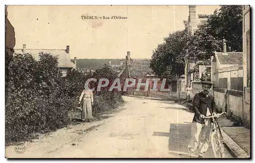 TRosly Cartes postales Rue d&#39orleans (velo)