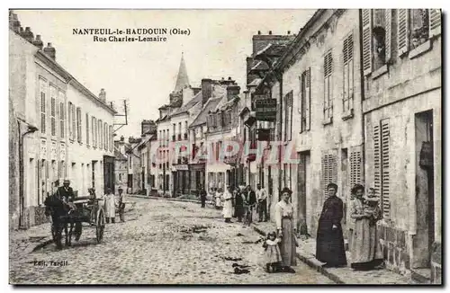 Nanteuil le Haudouin Cartes postales Rue Charles Lemaire