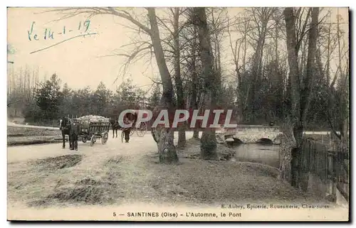 Saintines Cartes postales L'automne la foret