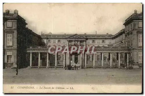 Compiegne Ansichtskarte AK La facade du chateau