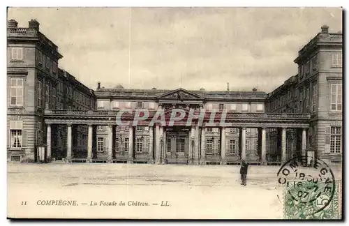 Compiegne Ansichtskarte AK La facade du chateau