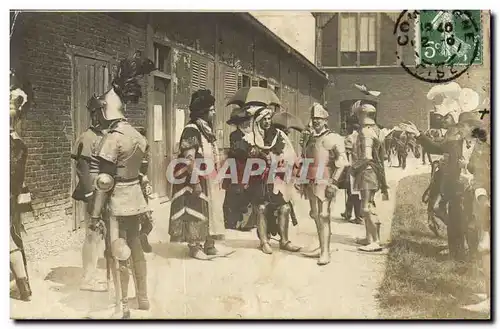 Compiegne CARTE PHOTO Fete de Jeanne d&#39arc