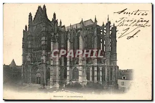 Cartes postales Beauvais La cathedrale