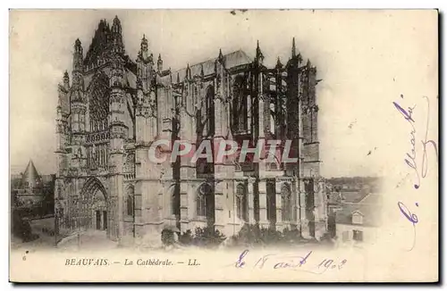 Cartes postales Beauvais La cathedrale