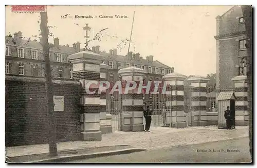 Cartes postales Beauvais Caserne WAtrin