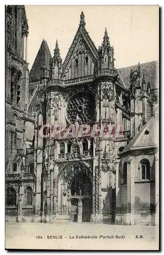 Senlis Ansichtskarte AK La cathedrale (portail sud)