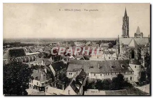 Senlis Cartes postales Vue generale