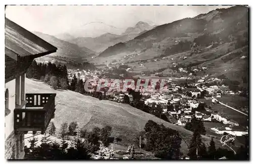 Cartes postales moderne Megeve La ville et la haute vallee de l'Arly