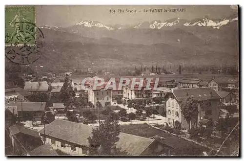 Cartes postales Le Fayet St Gervais