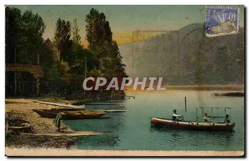 Cartes postales Lac du Bourget Le grand pont et la dent du chat