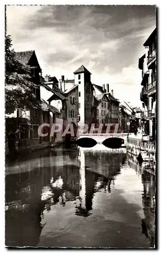 Cartes postales moderne Annecy Vieux quartiers Le canal du Thiou et le pont Morens