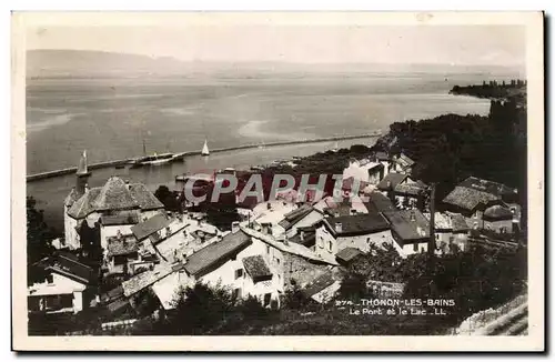 Thonon les Bains Cartes postales Le port et le lac