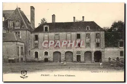 Passy Cartes postales Le vieux chateau