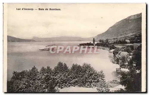 Lac d&#39Annecy Cartes postales Baie de menthon