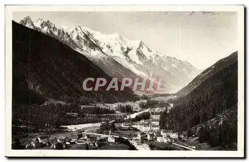 Argentieres Cartes postales Le mont blanc