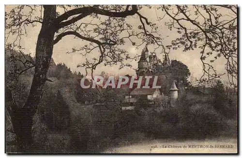 Cartes postales Le chateau de Menthon St Bernard