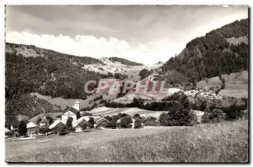 Montmin Cartes postales Vue generale et le col de la Forclaz