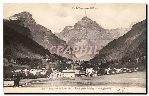 Environs de Samoens Cartes postales Sixt Vue generale