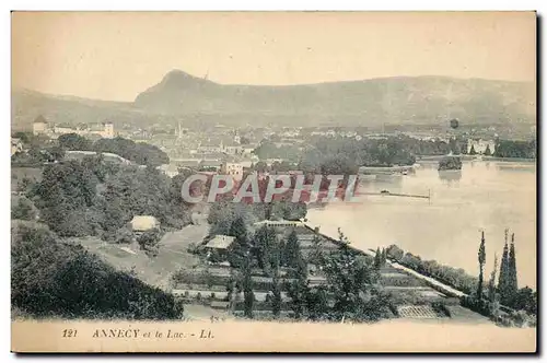 Cartes postales Annecy et le lac