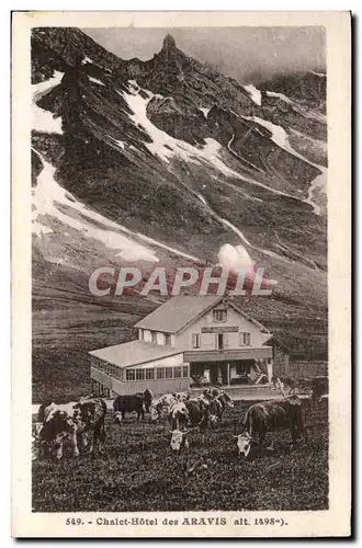 Cartes postales Chalet hotel des Aravis (vahces)