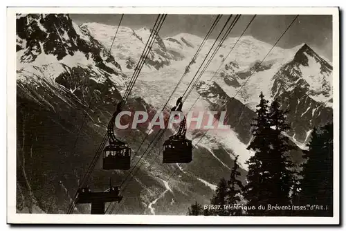 Cartes postales moderne Teleferique du Brevent (2525m)