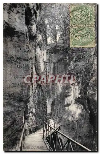 Cartes postales Gorges du Fier