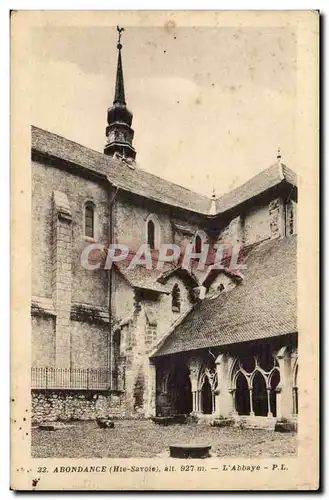 Cartes postales Abondance L&#39abbaye