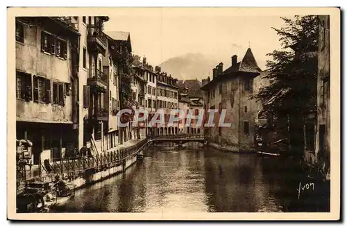 Ansichtskarte AK Savoie Annecy Vieux quartier