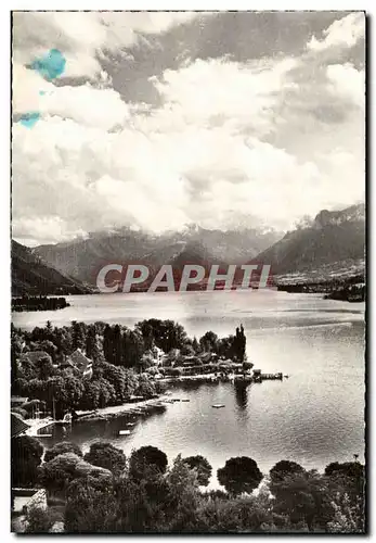 Lac d&#39Annecy Ansichtskarte AK Talloires et le bout du lac