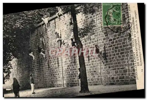 Cartes postales Ecole normal de gymnastique et d&#39escrime de Joinville le pont Gymnastique d&#39application La