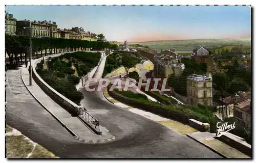 Angouleme Cartes postales Les remparts et vue sur le quartier St Martin