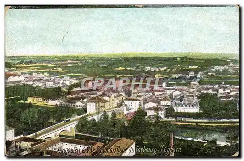 Angouleme Cartes postales vue panoramique du faubourg St Cybard