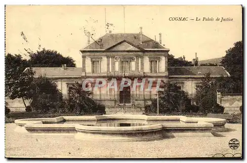 Cognac Ansichtskarte AK Le palais de justice