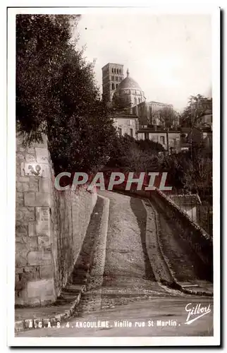 Angouleme Ansichtskarte AK Vieille rue Saint Martin